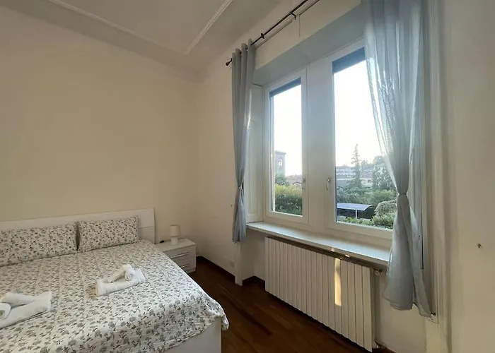 Bg President Con Parcheggio - Vista Citta Alta شقة