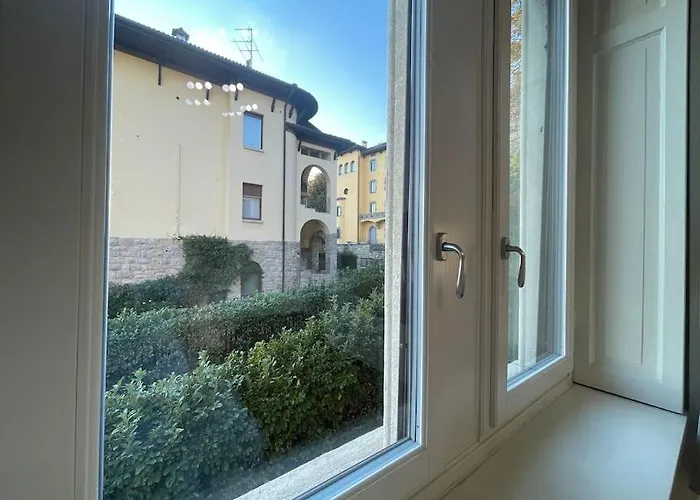 Bg President Con Parcheggio - Vista Citta Alta شقة *